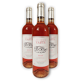 Vin rosé château de taste ofermier